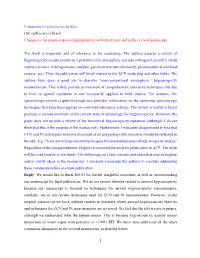 Comments by Referees Are in Blue. Our Replies Are in Black. Changes to the Manuscript Are Highlighted in Red Both in Here and in the Revised Manuscript
