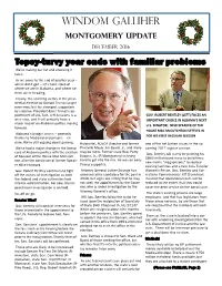 Issue No. 56 Topsy-Turvy Year Ends with Familiar Problems December 16, 2016