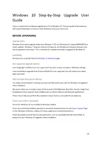 Windows 10 Step-By-Step Upgrade User Guide