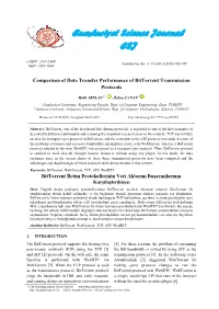 Comparison of Data Transfer Performance of Bittorrent Transmission Protocols