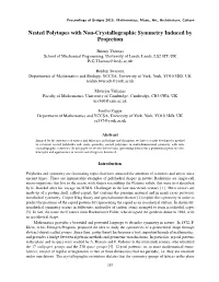 Nested Polytopes with Non-Crystallographic Symmetry Induced by Projection