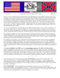VOL. L, NO. 7 Michigan Regimental Round Table Newsletter—Page 1 August 2010