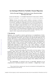 An Ontological Model for Turbidite Channel Migration