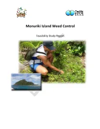 Eradication Feasibility Study Report