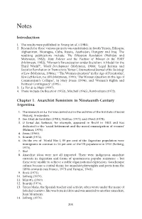 Introduction Chapter 1. Anarchist Feminism in Nineteenth-Century