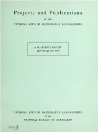 Projects and Publications of the Applied Mathematics