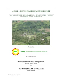 A Full – Blown Feasibility Study Report