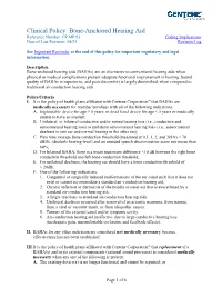 Bone Anchored Hearing Aids (BAHA) (PDF)
