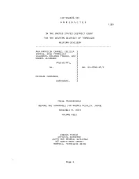 Trial Transcript: Testimony of Jose