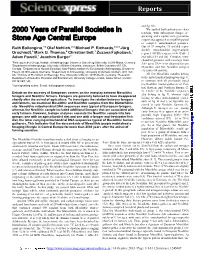 2000 Years of Parallel Societies in Stone Age Central Europe