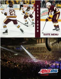 2019-2020 Suite Menu (Pdf)