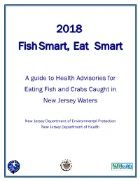 A Guide to Health Advisories for Eating Fish and Crabs Caught in New Jersey Waters