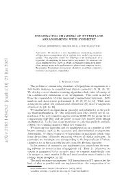 Enumerating Chambers of Hyperplane Arrangements with Symmetry