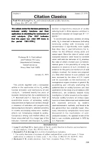 Paul M a & Long F A. HO and Related Indicator Acidity Functions. Chem. Rev. 57:1-45, 1957
