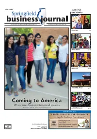 April 2016 Inside This Month