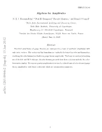 Arxiv:1203.0944V2 [Hep-Th] 13 Jun 2012
