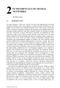 Chapter 02: Fundamentals of Neural Networks