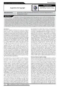 Management ABSTRACT