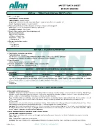 Sodium Stearate