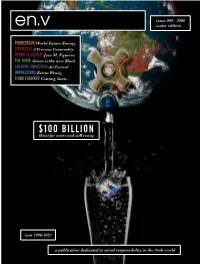 $100 BILLION Thirst for Water and Still Rising