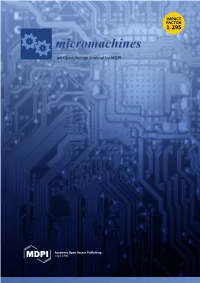 An Open Access Journal by MDPI IMPACT FACTOR 1.295