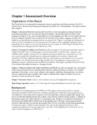 Chugach National Forest (National Forest) Are Listed and the Public Engagement Efforts and Feedback Received During the Assessment Phase Are Summarized