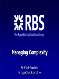 Managing Complexitycomplexity