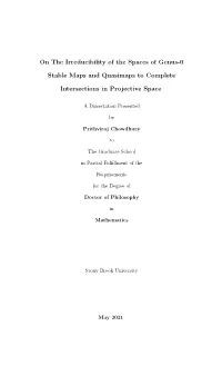 On the Irreducibility of the Spaces of Genus-0 Stable Maps And