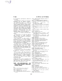 218 Part 522—Implantation Or Injectable Dosage Form
