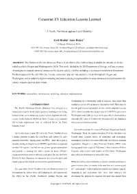 Consumer EV Education Lessons Learned