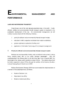 Environmental Management and Performance