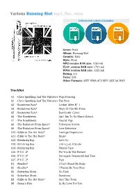 Various Running Riot Mp3, Flac, Wma