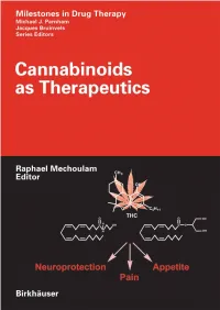 Cannabinoids As Therapeutics.Pdf