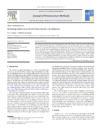 Drawing Inferences from Fano Factor Calculations