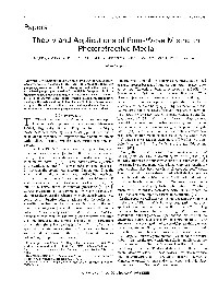 Papers Theory and Applications of Four-Wwe Mixing in Photorefractive Media
