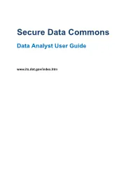 Secure Data Commons
