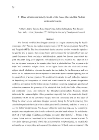 4 Three-Dimensional Density Model of the Nazca Plate and the Andean Continental Margin