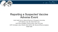 COVID-19 Vaccineadmin VAERS