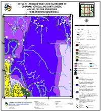 Detailed Landslide and Flood Hazard Map of Bunawan