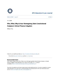 Who, What, Why & How: Reimagining State