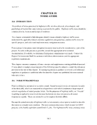 Chapter 18 Noise Guide