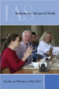 Iasinstitute for Advanced Study