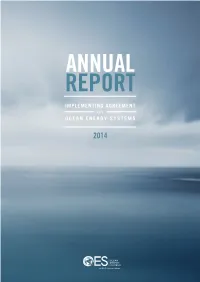 IMPLEMENTING AGREEMENT on OCEAN ENERGY SYSTEMS