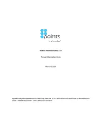 2020 Annual Information Form