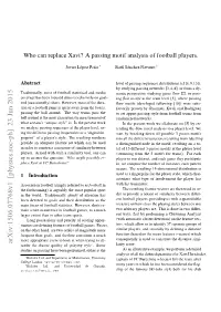 Who Can Replace Xavi? a Passing Motif Analysis of Football Players