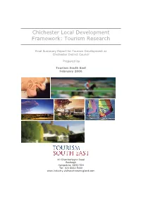 Chichester Local Development Framework: Tourism Research