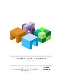 Hyperion SQR Production Reporting Developer's Guide Volume 3