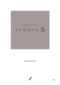 Quickstart Guide EN