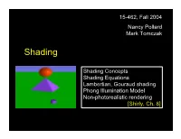 Shading Models
