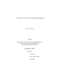 A Comparative Study of Women's Aggression